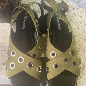 Women's Olive Sandals